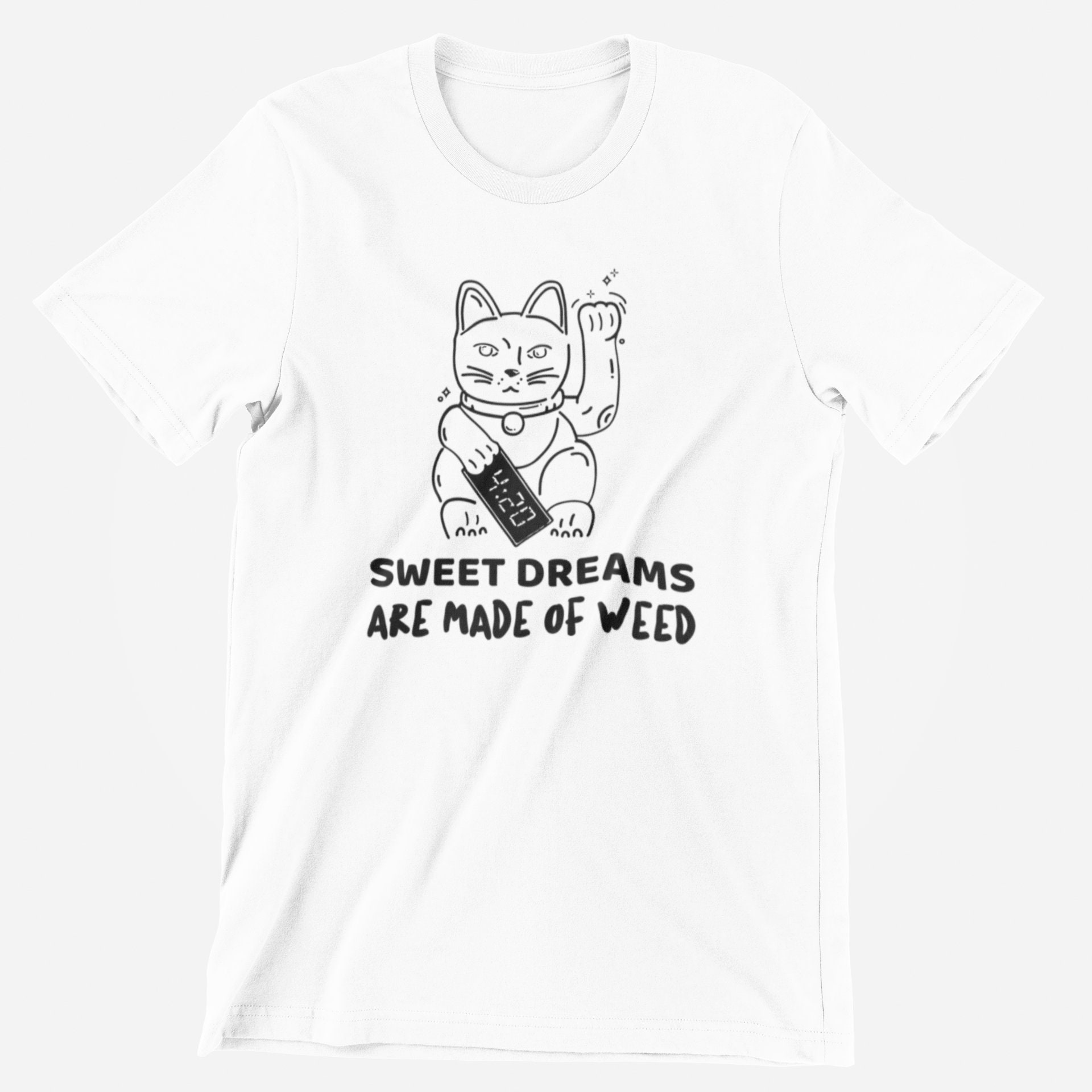 Sweet dreams are made of weed Short-Sleeve Unisex T-Shirt