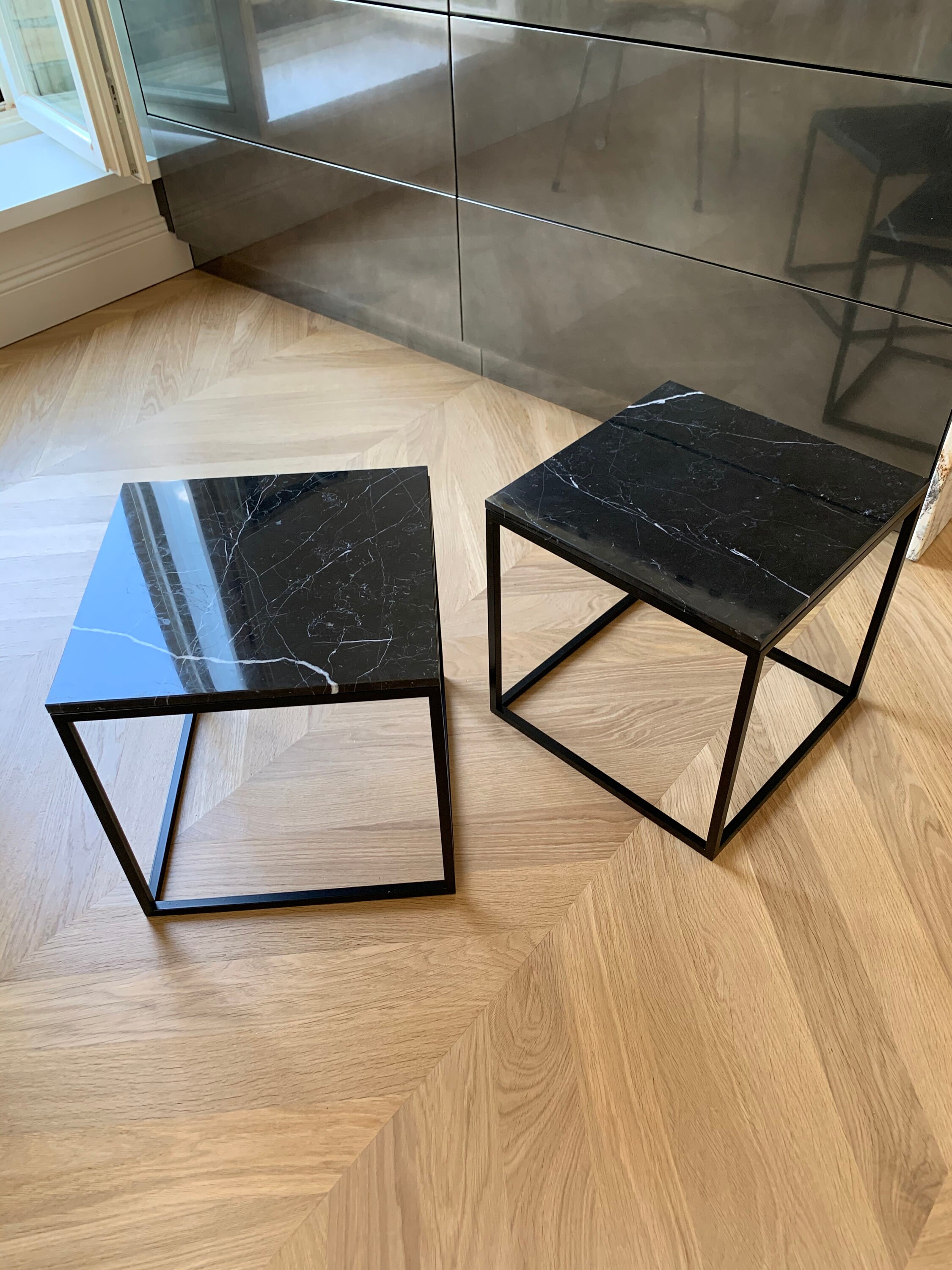 Granite coffee table 2024 and end tables
