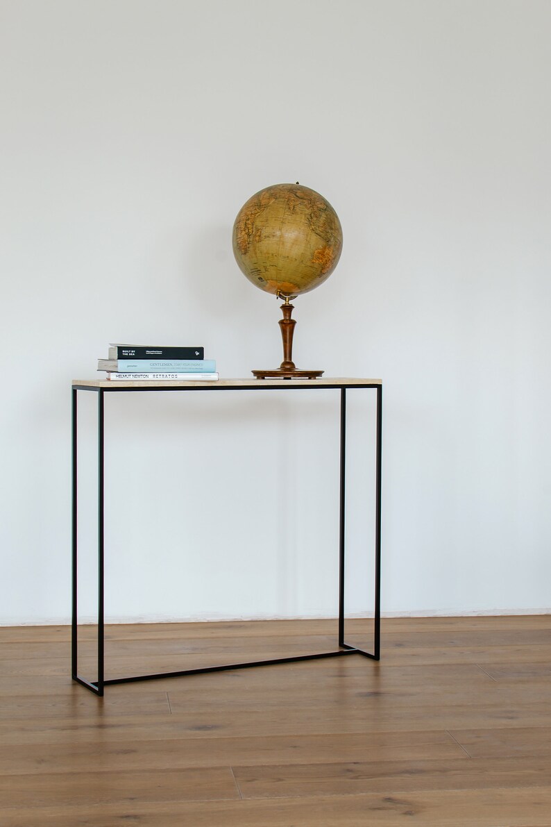 Narrow Marble Console Table Long Hallway Table or Radiator Etsy Australia