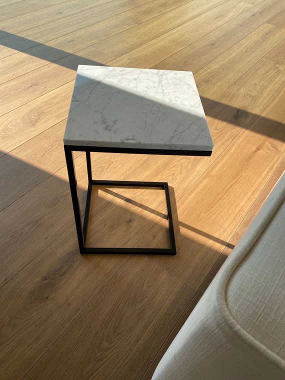 Small marble nightstand deals