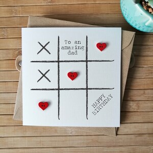 Carte d'anniversaire faite main pour père, carte d'anniversaire incroyable pour papa, carte d'anniversaire spéciale papa image 3