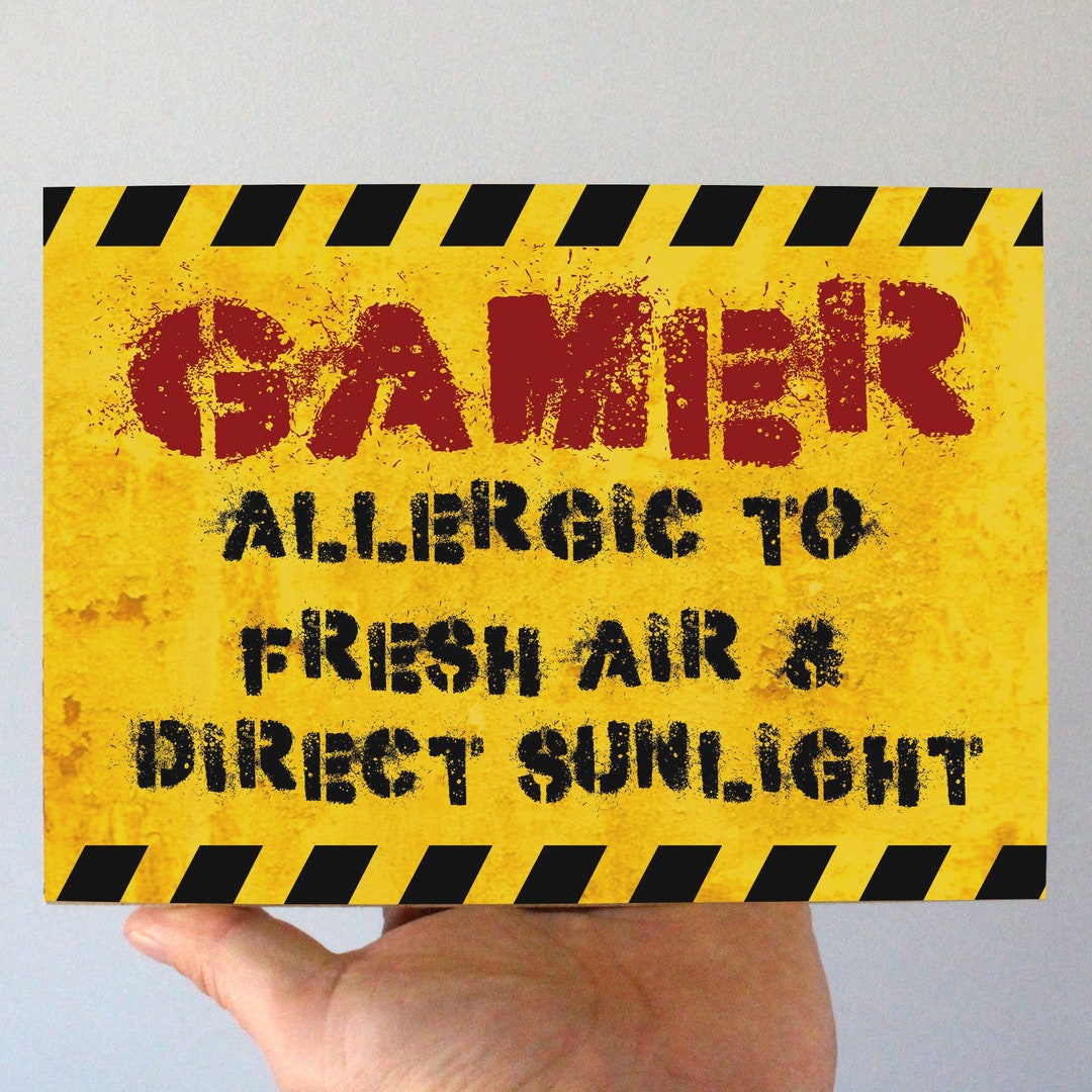 Lustiges Gamer Raumschild Teenager Türschild KinderZimmer Türbügel