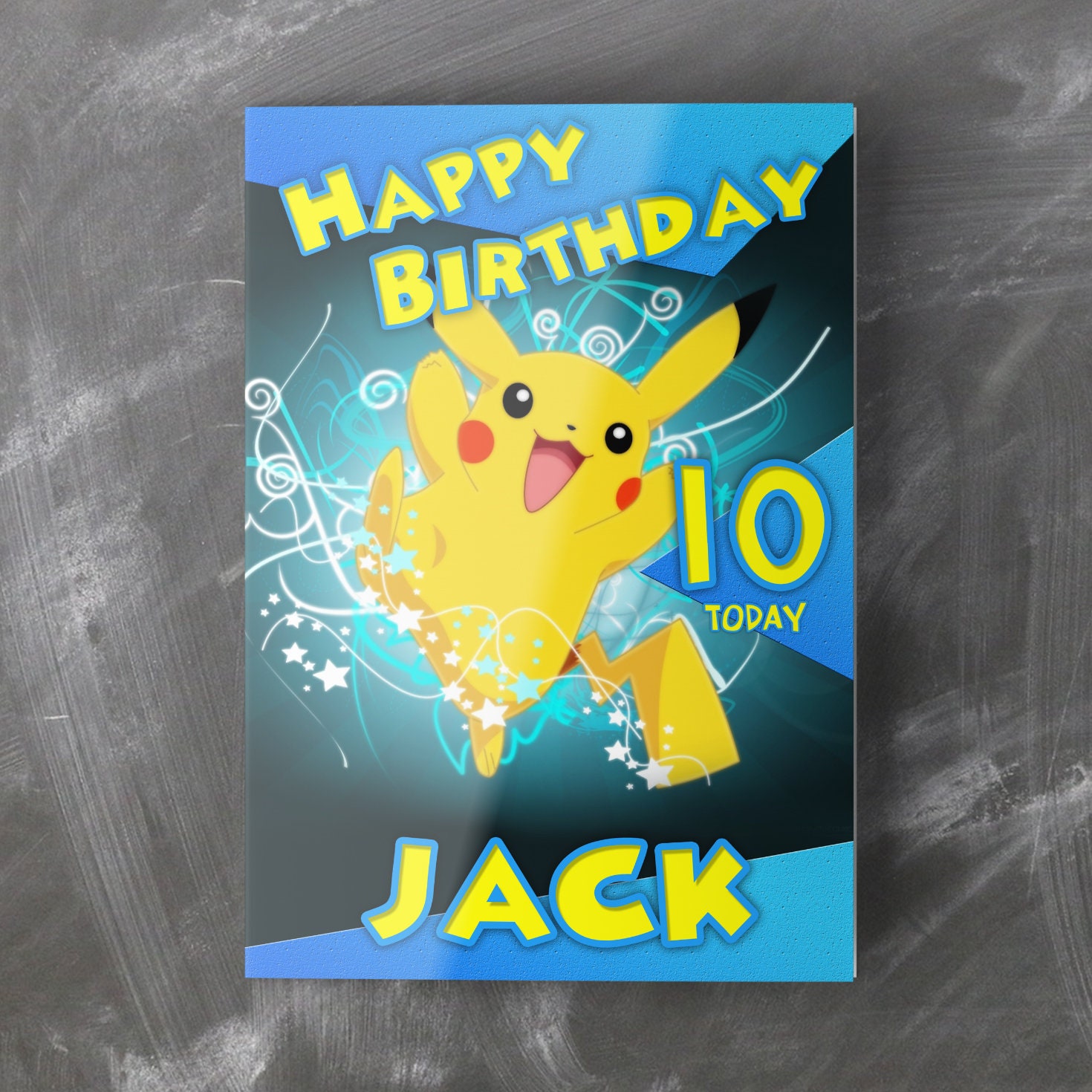 japanese pokemon card pikachu Pokémon Its Your Birthday Birthday Card