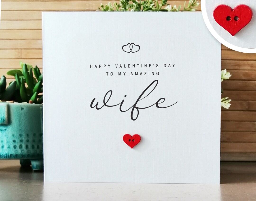 Tarjeta De San Valentín Para Parejas "Herzensmensch" - Diseño Dulce, 120x170 Mm, Incluye Pegatina