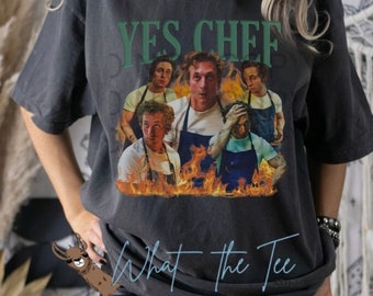 Yes chef vintage Look Graphic Tee |Comfort colors tee |Viral tik tok shirt The Bear