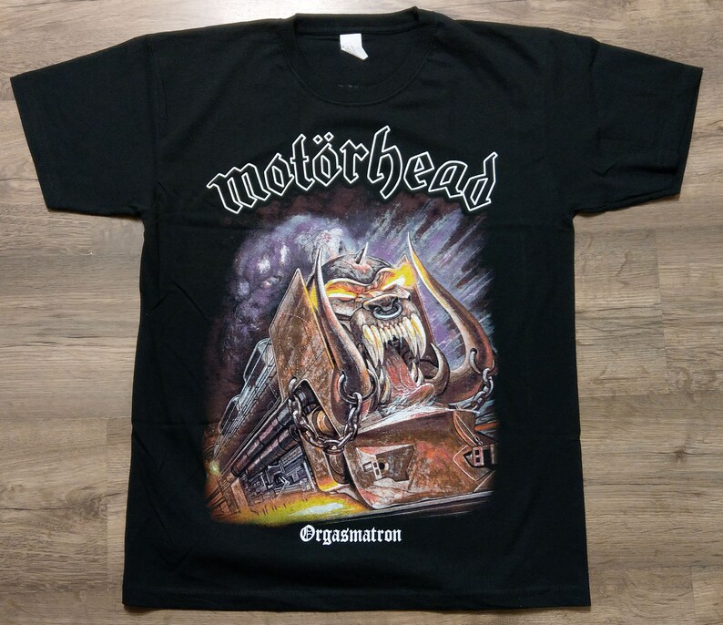 motorhead orgasmatron t shirt