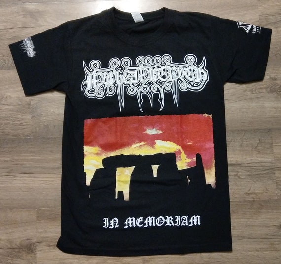 MAYHEMIC TRUTH blackl ブラックメタル MAYHEMIC TRUTH - in Memoriam (t-shirt) Officially Licensed - Etsy