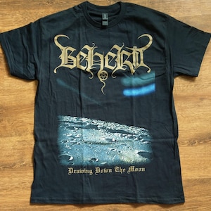 BEHERIT - Drawing Down The Moon (T-Shirt) Officially Licensed