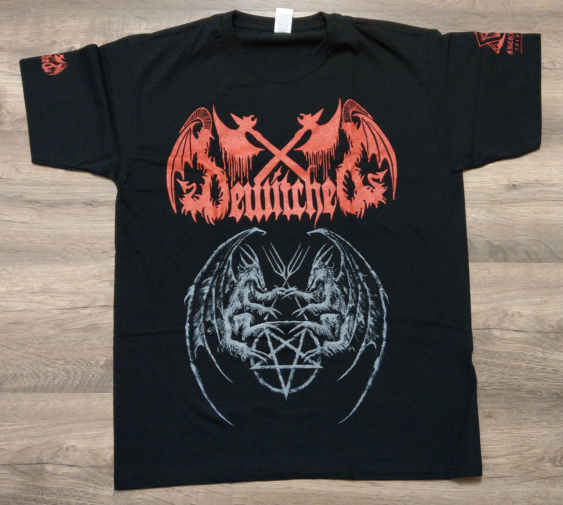 T-shirt Vintage Beherit - Le Serment De Sang - Noir Unisexe - Tailles S à 5XL