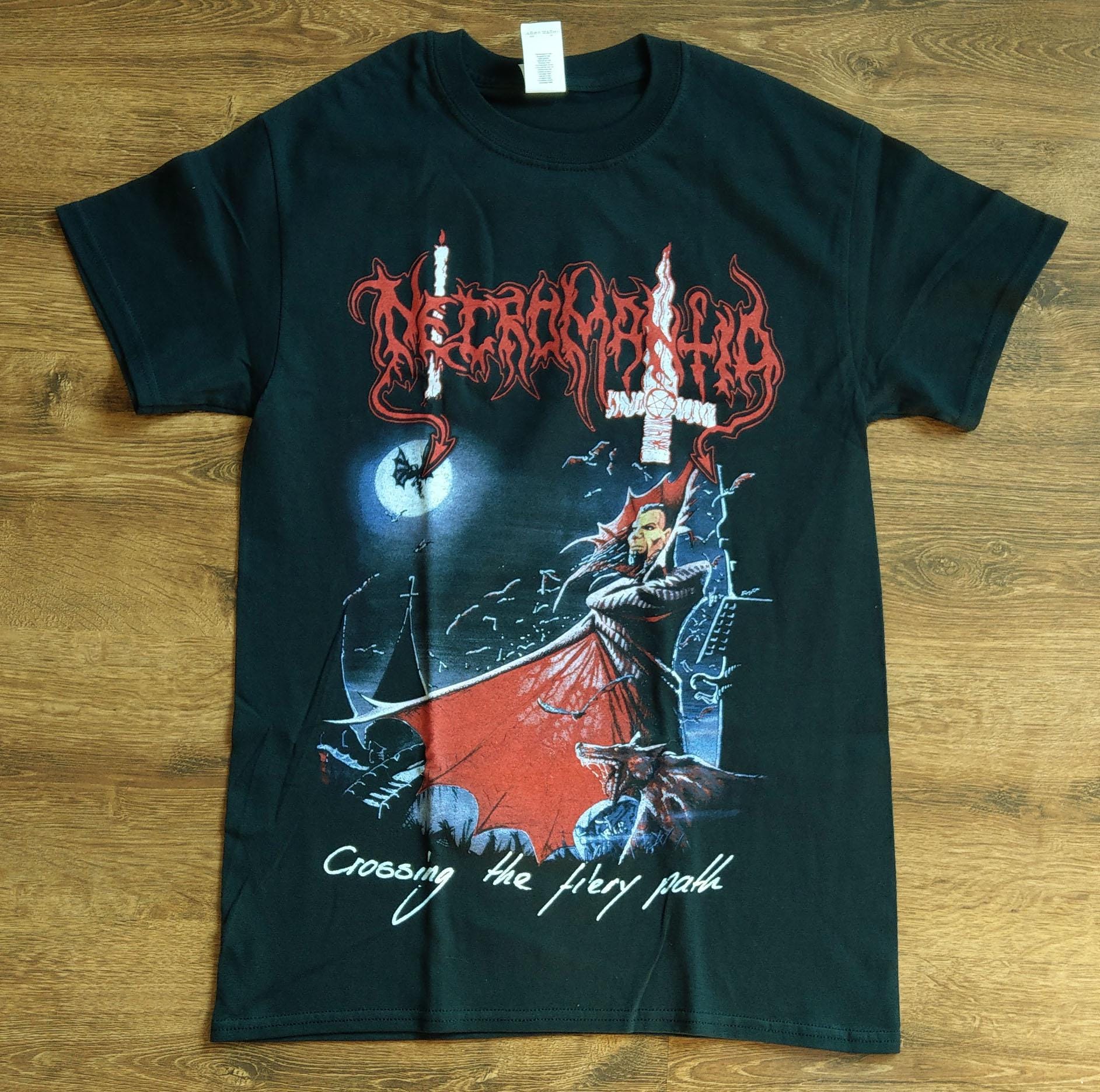 NECROMANTIA - Crossing the Fiery Path (t-shirt) Osmose Officially