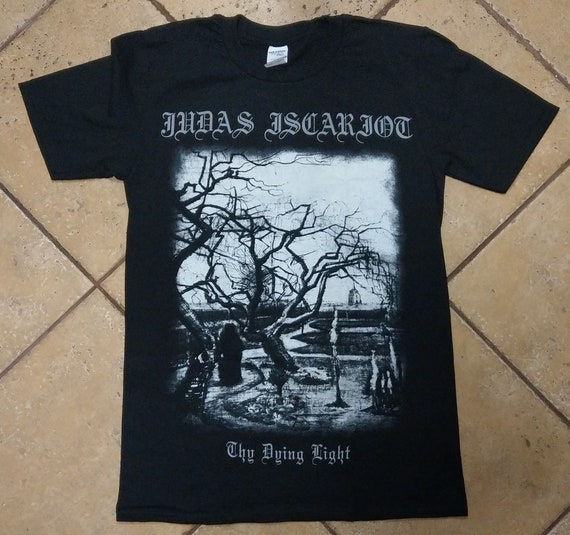 Judas Iscariot ブラックメタル black l Judas Iscariot - Thy Dying Light OFFICIAL MERCHANDISE T-Shirt