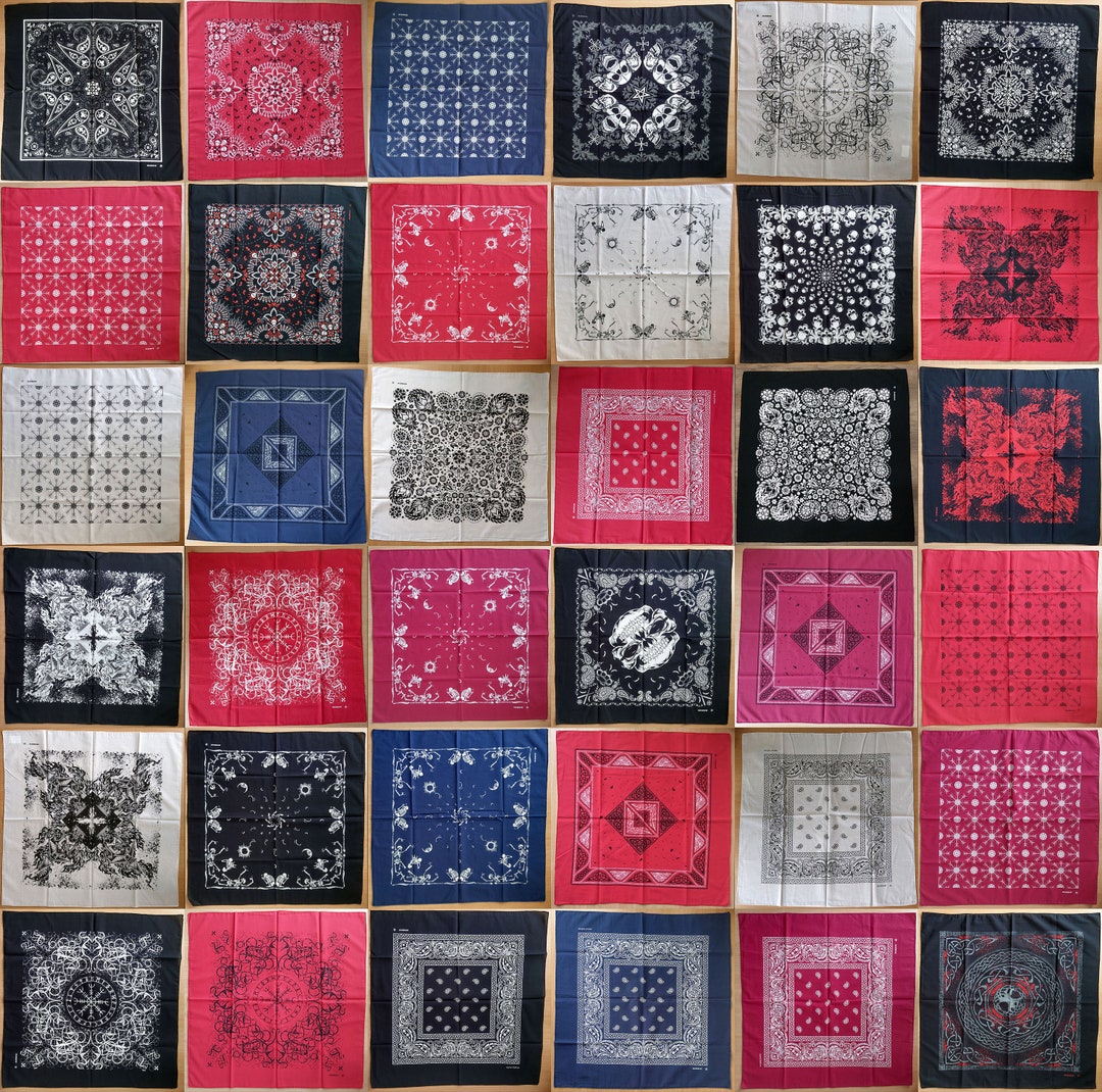 Various BANDANA - Classic, Rock, Biker, Pirat, Viking, Metal Styles ...