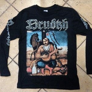 DRUDKH - Cossack Mamay (Longsleeve T-Shirt) Officially Licensed