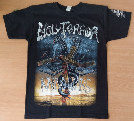 HOLY TERROR - Mindwars (t-shirt) Officially Licensed - Etsy