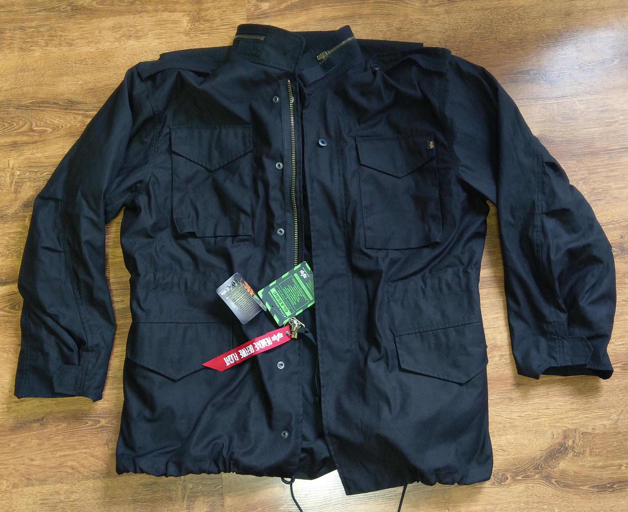 M 65 MILITARY FIELD JACKED, Alpha Industries, Size Large - Etsy
