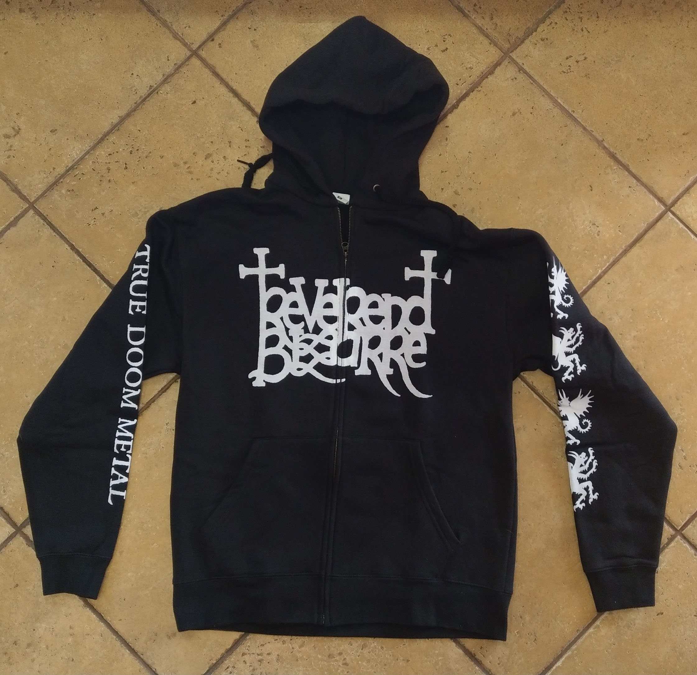 REVEREND BIZARRE - Doom What Thou Wilt (zipper Hoodie Sweater