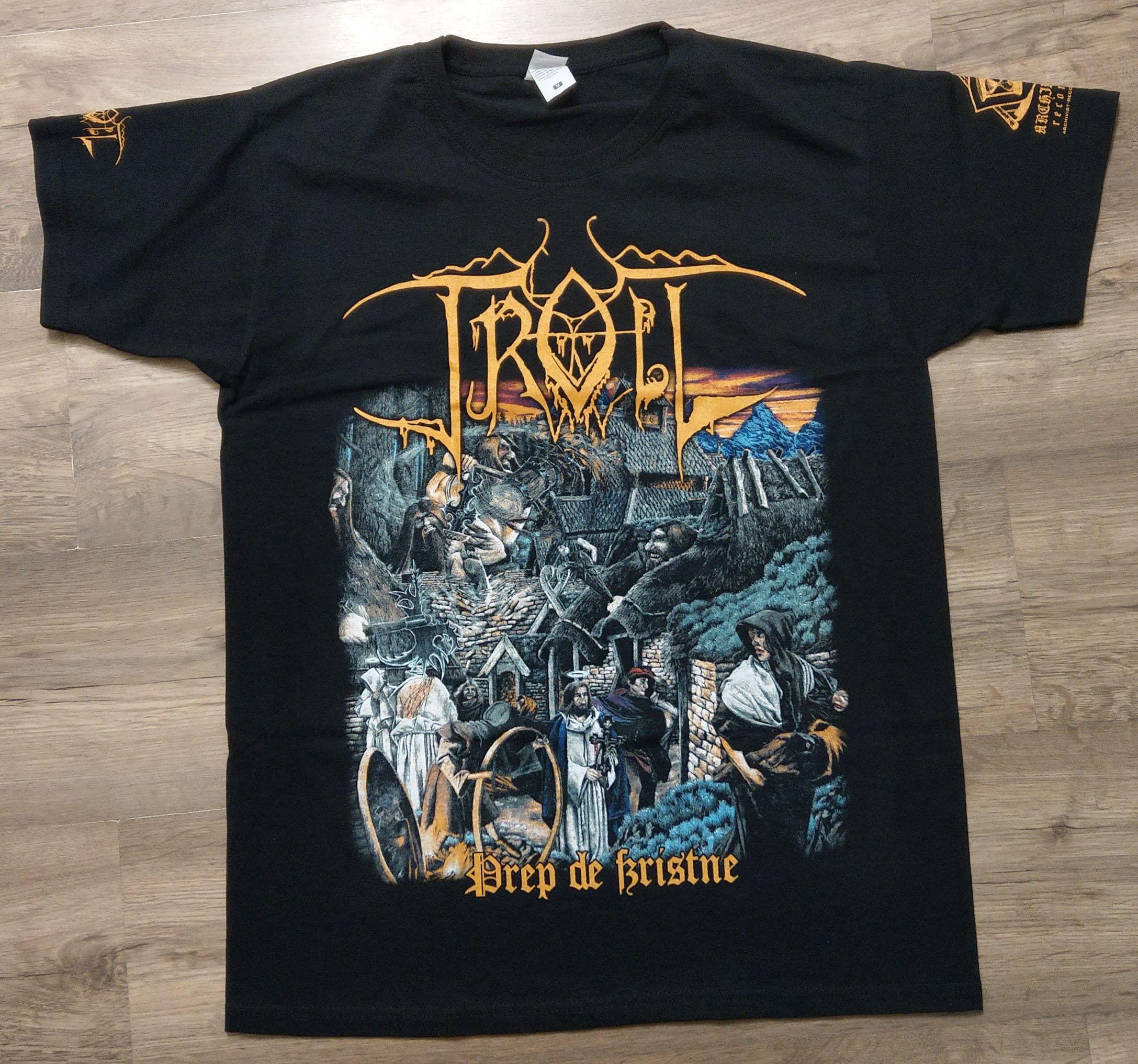 Troll Black Metal Shirt - Etsy