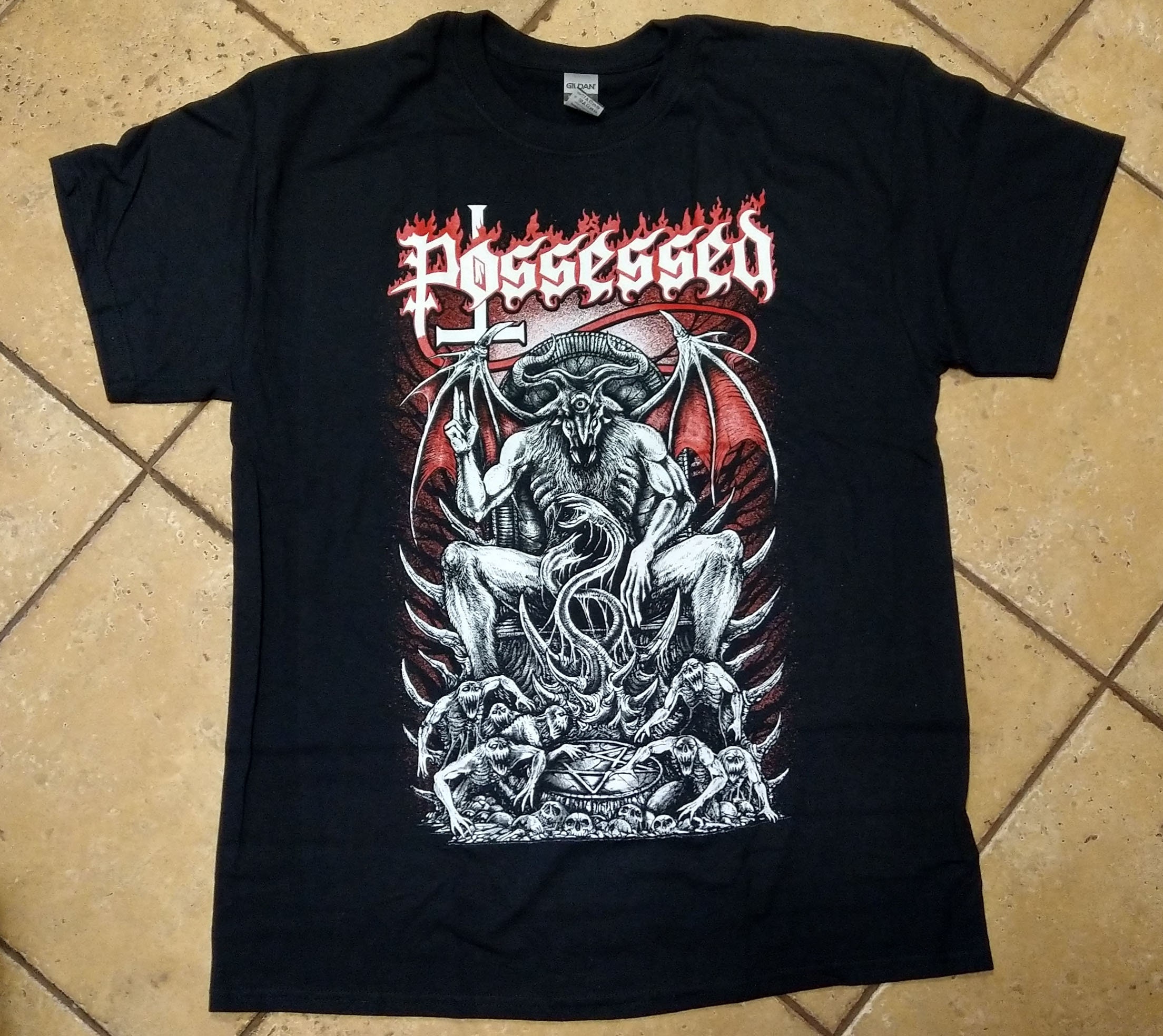 POSSESSED - Beyond the Gates (t-shirt) Official - Etsy