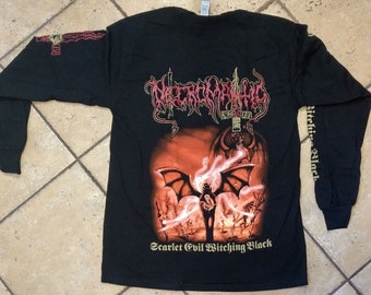 NECROMANTIA - Scarlet Evil Witching Black (Longsleeve T-Shirt)