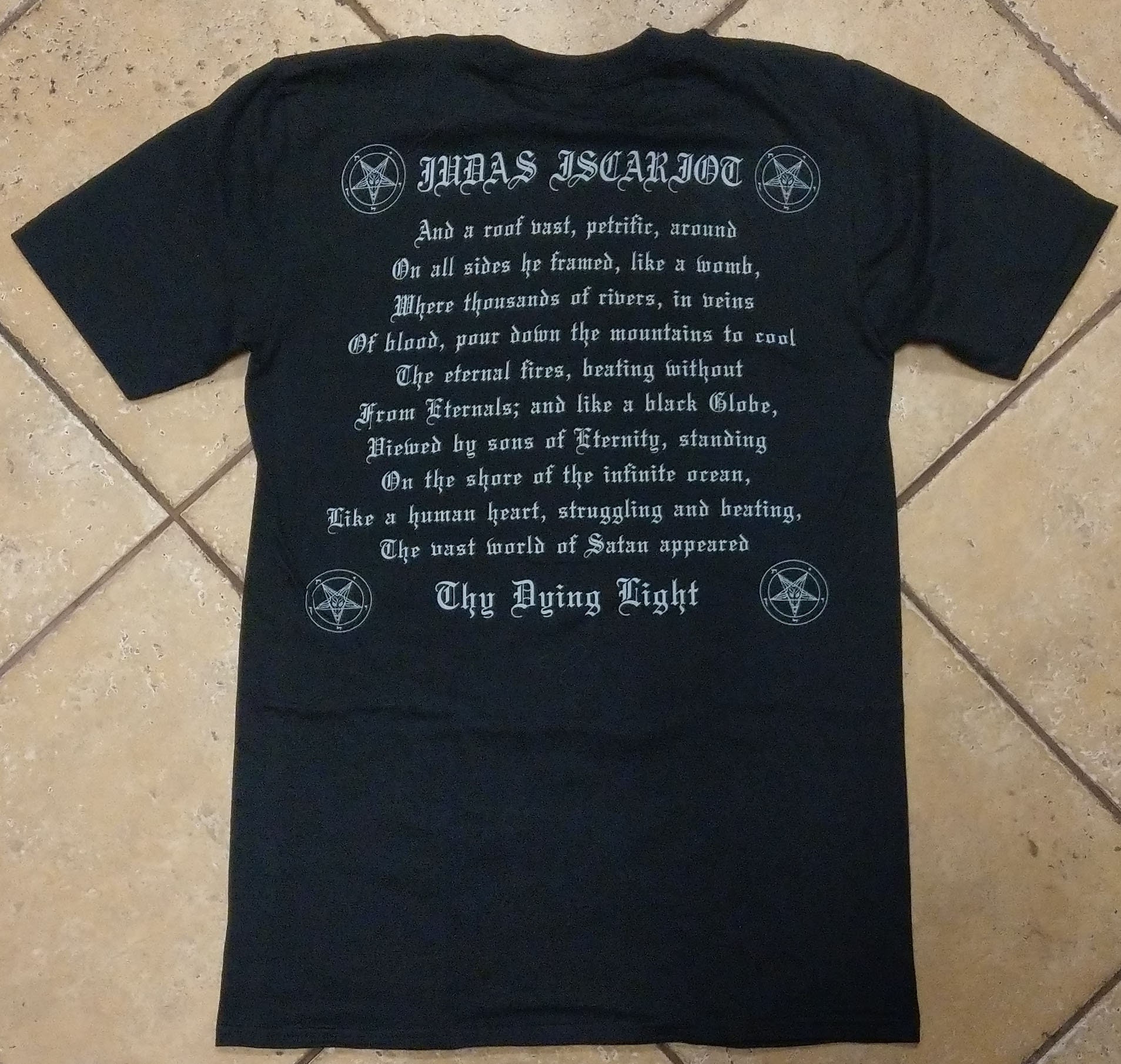 JUDAS ISCARIOT - Thy Dying Light (t-shirt) Moribund Licensed - Etsy