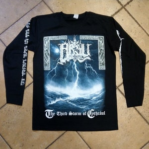 ABSU - The Third Storm Of Cythraul (Long Sleeve T-Shirt) Officially Licensed