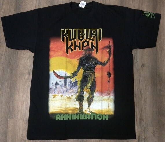 Kublai Khan Annihilation T Shirt Etsy