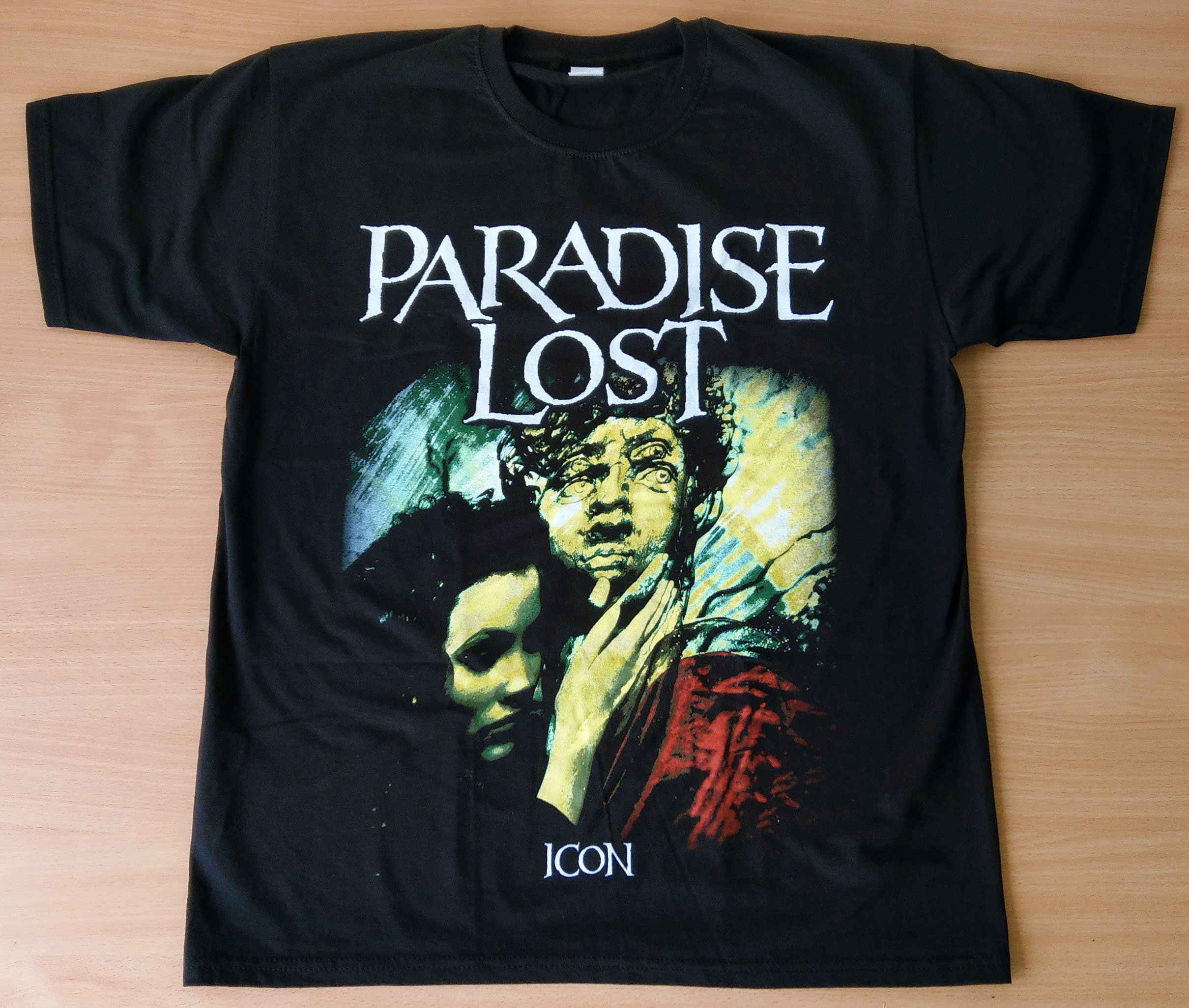 ElectroMetal Music Band T-Shirt Vintage Originele 90's Paradise Lost " One Second 1997 " Britse Metal Kleding Gender-neutrale kleding volwassenen Tops & T-shirts T-shirts T-shirts met print 