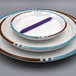Mesa White Sand, Dansk Dinner Plate, Salad Plate, or Chop Plate Vintage Southwestern Stoneware Dinnerware image 4
