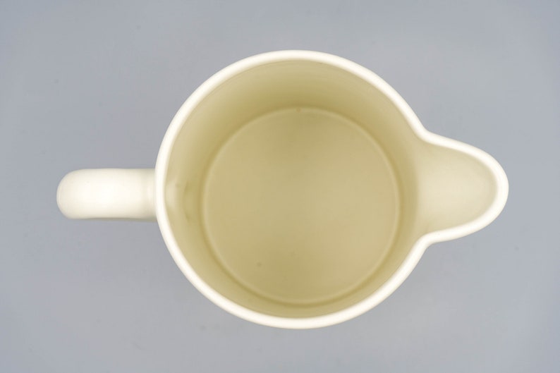 Denby Energy Leaf Ceramic Pitcher Vintage British Pottery Water Pitcher Stoneware Water Jug English Dinnerware image 8