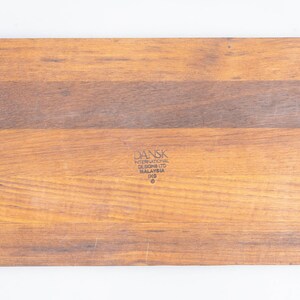 Dansk Teak Bread Cutting Board Vintage Mid Century Modern Danish Design IHQ image 8