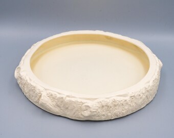 Metlox Potteries Poppytrail Satin White Flower Bowl 757 | Vintage California Pottery Artware