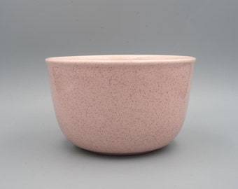 Bauer Mixing Bowl 24, Monterey Moderne Pink | Vintage California Pottery Mid Century Modern Kitchenware