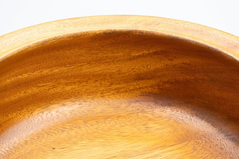 Georges Briard Teak Salad Serving Bowl Vintage Mid Century Modern Tableware Serveware immagine 7