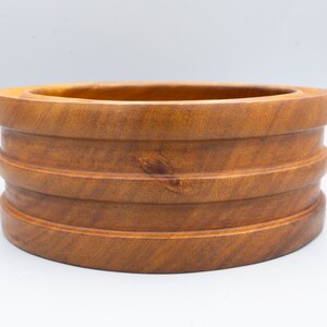 Georges Briard Teak Salad Serving Bowl Vintage Mid Century Modern Tableware Serveware immagine 2