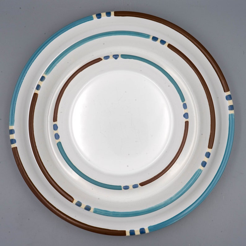 Mesa White Sand, Dansk Dinner Plate, Salad Plate, or Chop Plate Vintage Southwestern Stoneware Dinnerware image 2