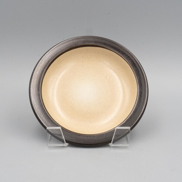 Mini Plate Heath Ceramics Rim Line Sand | Vintage California Pottery Mid Century Modern Dinnerware