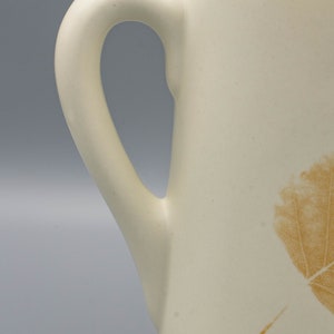 Denby Energy Leaf Ceramic Pitcher Vintage British Pottery Water Pitcher Stoneware Water Jug English Dinnerware image 6