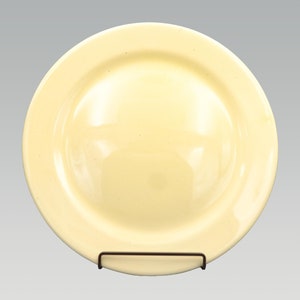 CHOP PLATE LuRay Pastels Yellow, Taylor Smith & Taylor TST Vintage West Virginia Pottery Mid-century Modern Dinnerware image 1