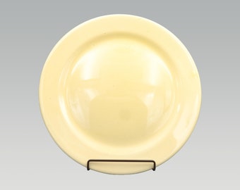 CHOP PLATE LuRay Pastels Yellow, Taylor Smith & Taylor TST | Vintage West Virginia Pottery Mid-century Modern Dinnerware