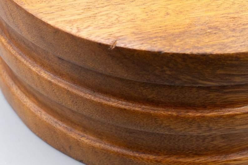 Georges Briard Teak Salad Serving Bowl Vintage Mid Century Modern Tableware Serveware immagine 8