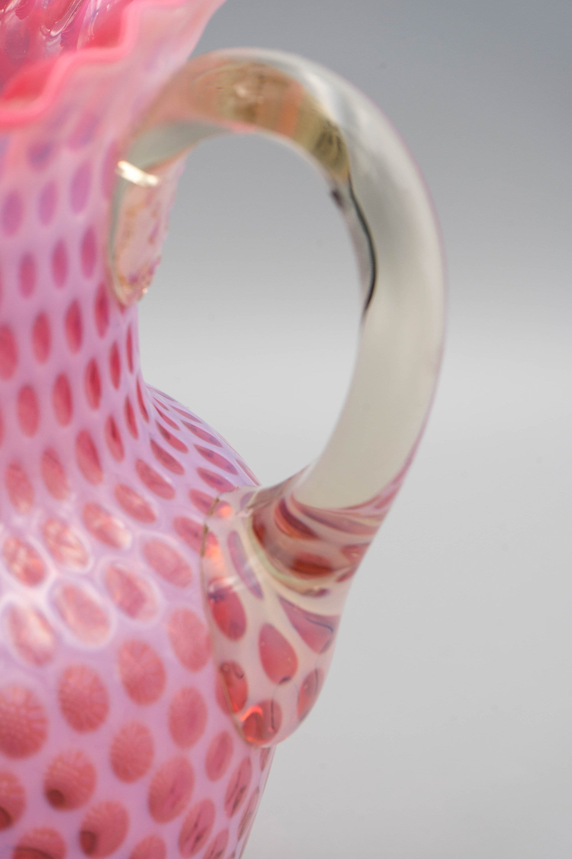 Windows Pircher Hobbs & Brockunier Cranberry Glass Windows Pitcher No. 333 - Etsy