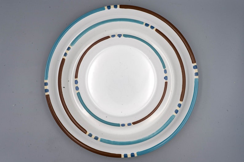 Mesa White Sand, Dansk Dinner Plate, Salad Plate, or Chop Plate Vintage Southwestern Stoneware Dinnerware image 1