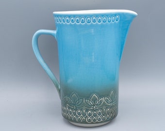 Syracuse Carefree Calypso China Aruba Pitcher 32 Oz. | Vintage 1970 Dinnerware