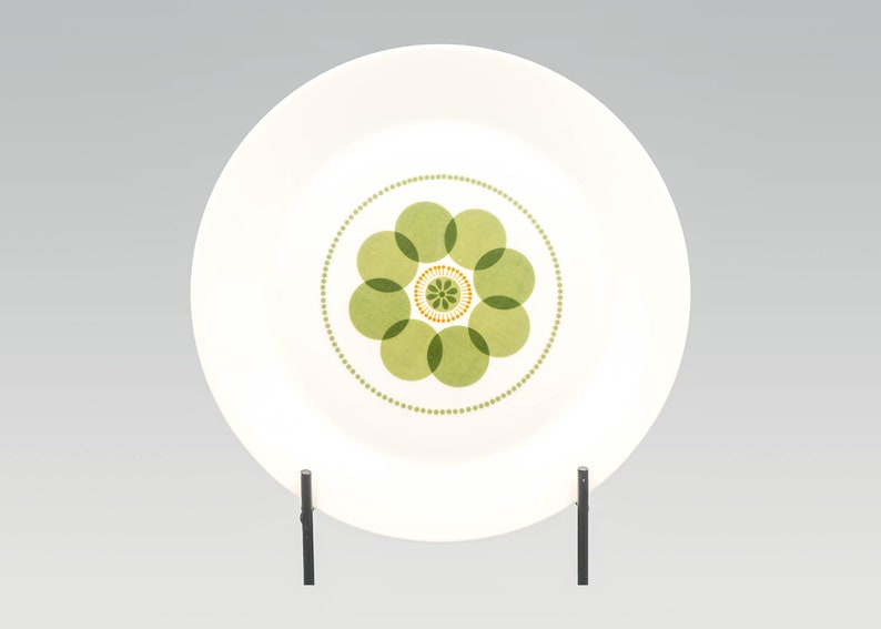 Chop Plate Jupiter China Vintage Sears and Roebuck Round Serving Platter Vintage Mid Century Modern Dinnerware Atomic Tableware image 1