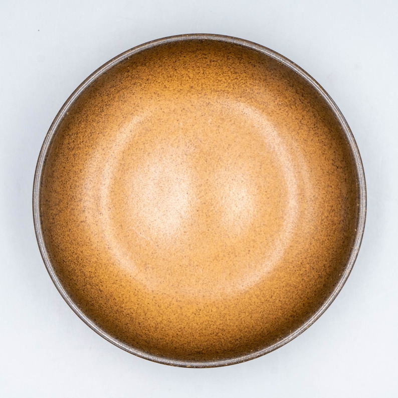 Heath Brownstone Coupe Soup Bowl Vintage California Pottery Mid Century Modern Dinnerware image 4