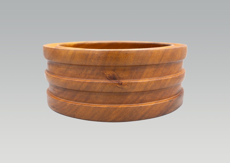 Georges Briard Teak Salad Serving Bowl Vintage Mid Century Modern Tableware Serveware immagine 1