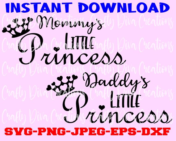 Free Free Mommy&#039;s Princess Svg 801 SVG PNG EPS DXF File
