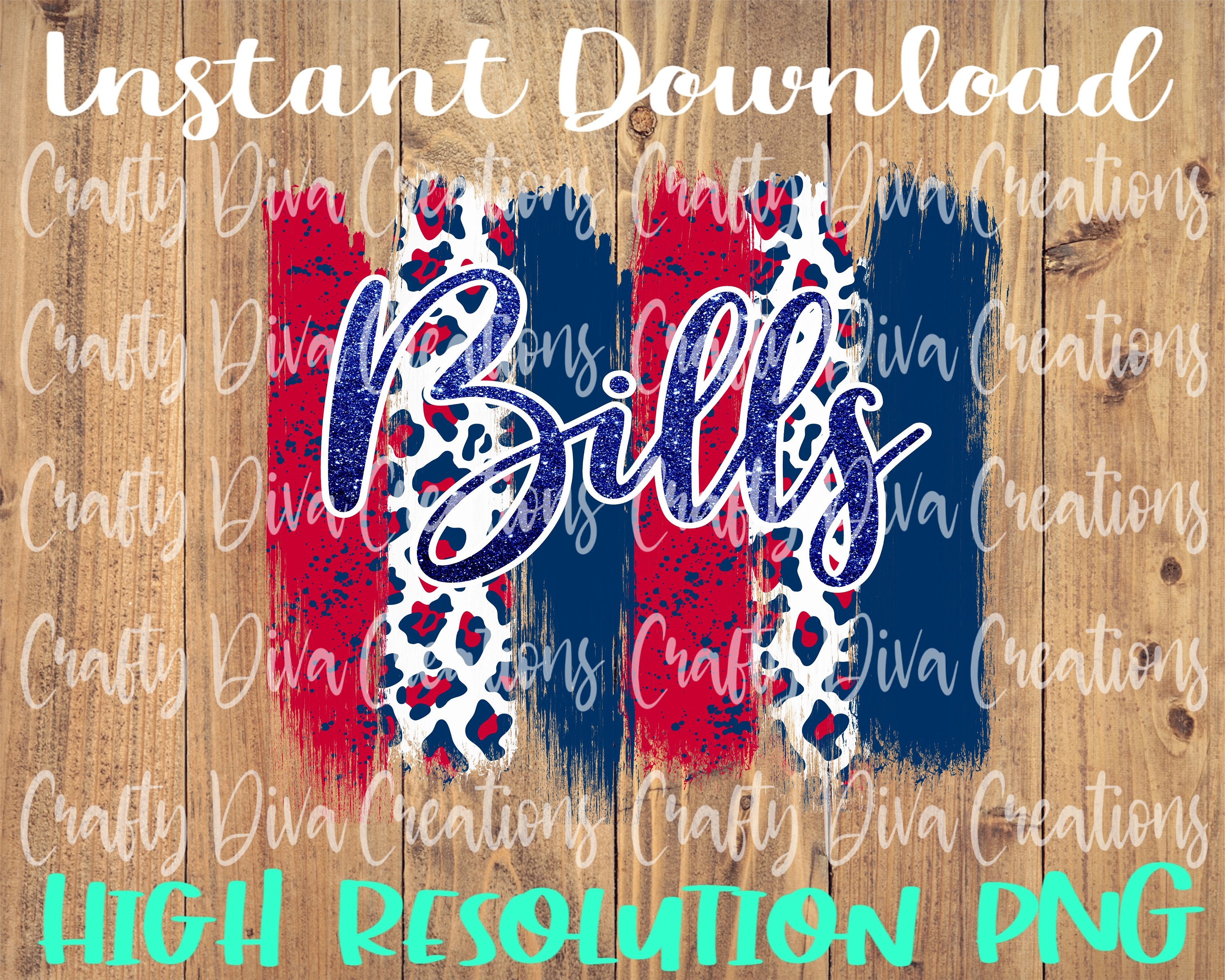 Buffalo Bills Download / Sublimation/ Print and Cut | Etsy