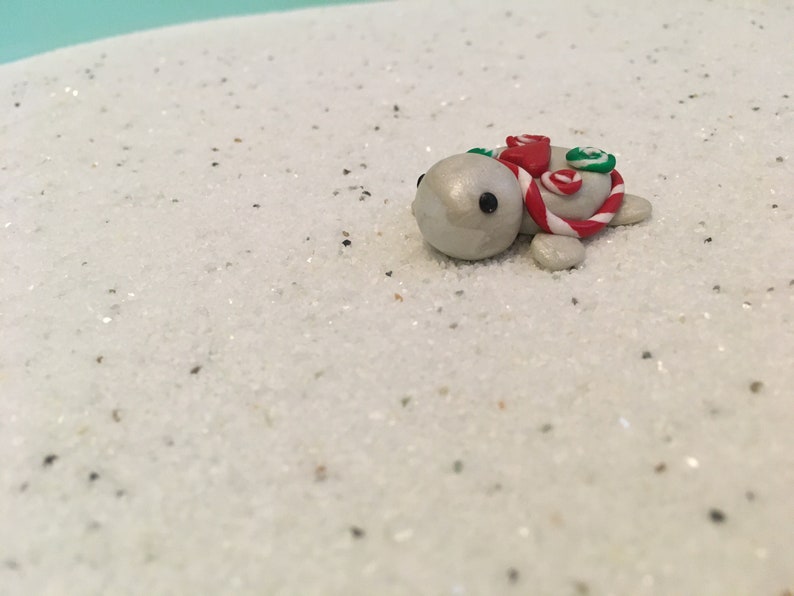 Polymer Clay Turtle covered in Succulents