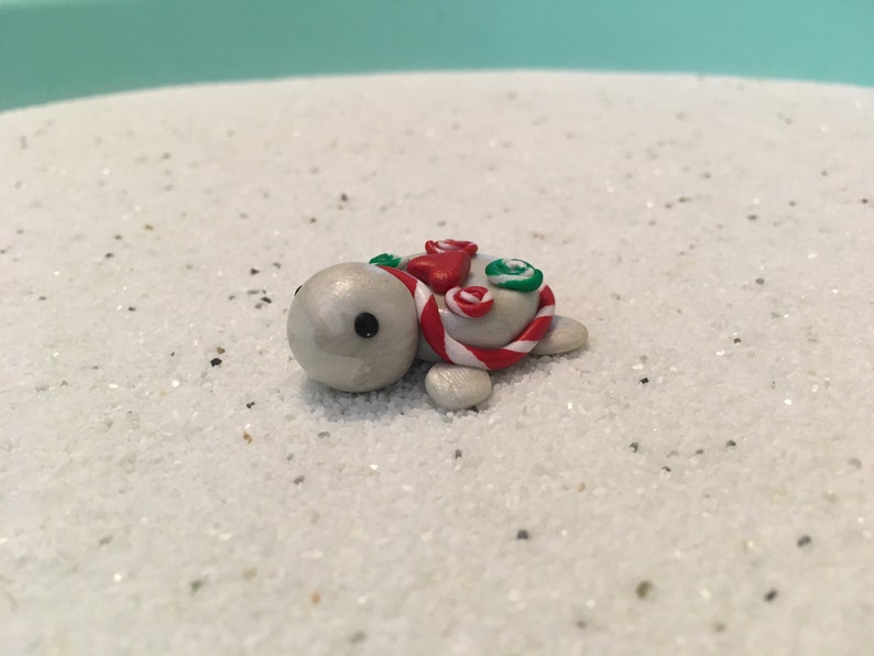 Polymer Clay Turtle covered in Succulents
